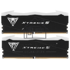 Оперативная память Patriot Viper Xtreme 5, DDR5, 32GB (2x16GB), 7600MHz, CL36, DIMM, с радиаторами, черный