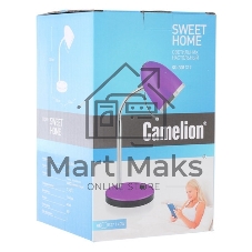 Светильник Camelion KD-313 C12 фиолетовый (настольный, 230V 60W, E27)
