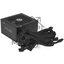 Блок питания XPG PYLON650B-BLACKCOLOR, 650 Вт, 80 PLUS Bronze, 120мм, черный