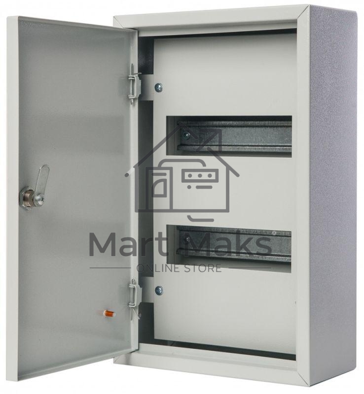 Корпус металлический навесной 400х250х120 18мод. IP31 ЩРН-18 DEKraft 30207DEK