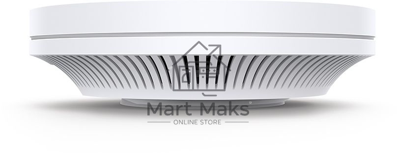 Точка доступа TP-Link 11AX dual-band ceiling access point, up to 1200 Mbit / s at 5 GHz and up to 574 Mbit / s at 2.4 GHz, 1 10/100/1000Mbps LAN port, support PoE 802.3at standard, support BSS coloring, Seamless Roaming, Mesh, Band Steering, Airtime Fairn