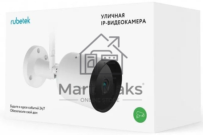 Камера видеонаблюдения IP Rubetek RV-3425 3.6-3.6мм цв. корп.:белый