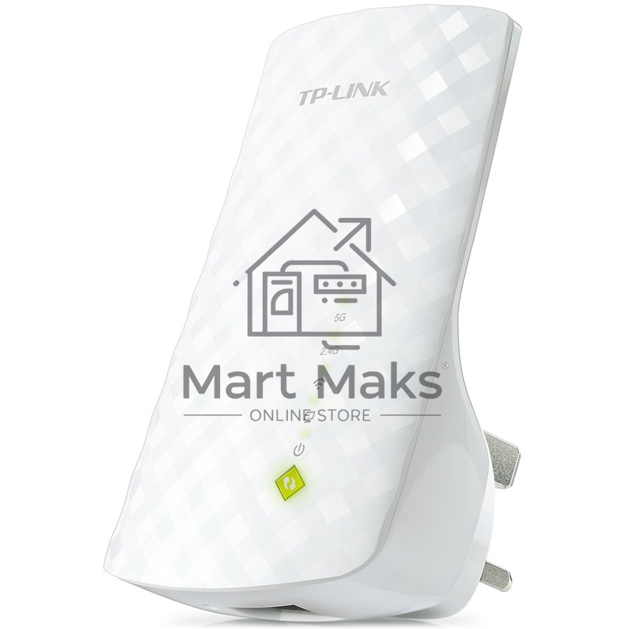 Повторитель беспроводного сигнала TP-Link SOHO RE200 10/100BASE-TX/Wi-Fi белый поставляется без кабеля RJ-45