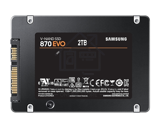 Накопитель SSD Samsung 870 EVO, 2TB, SATA III, 2.5