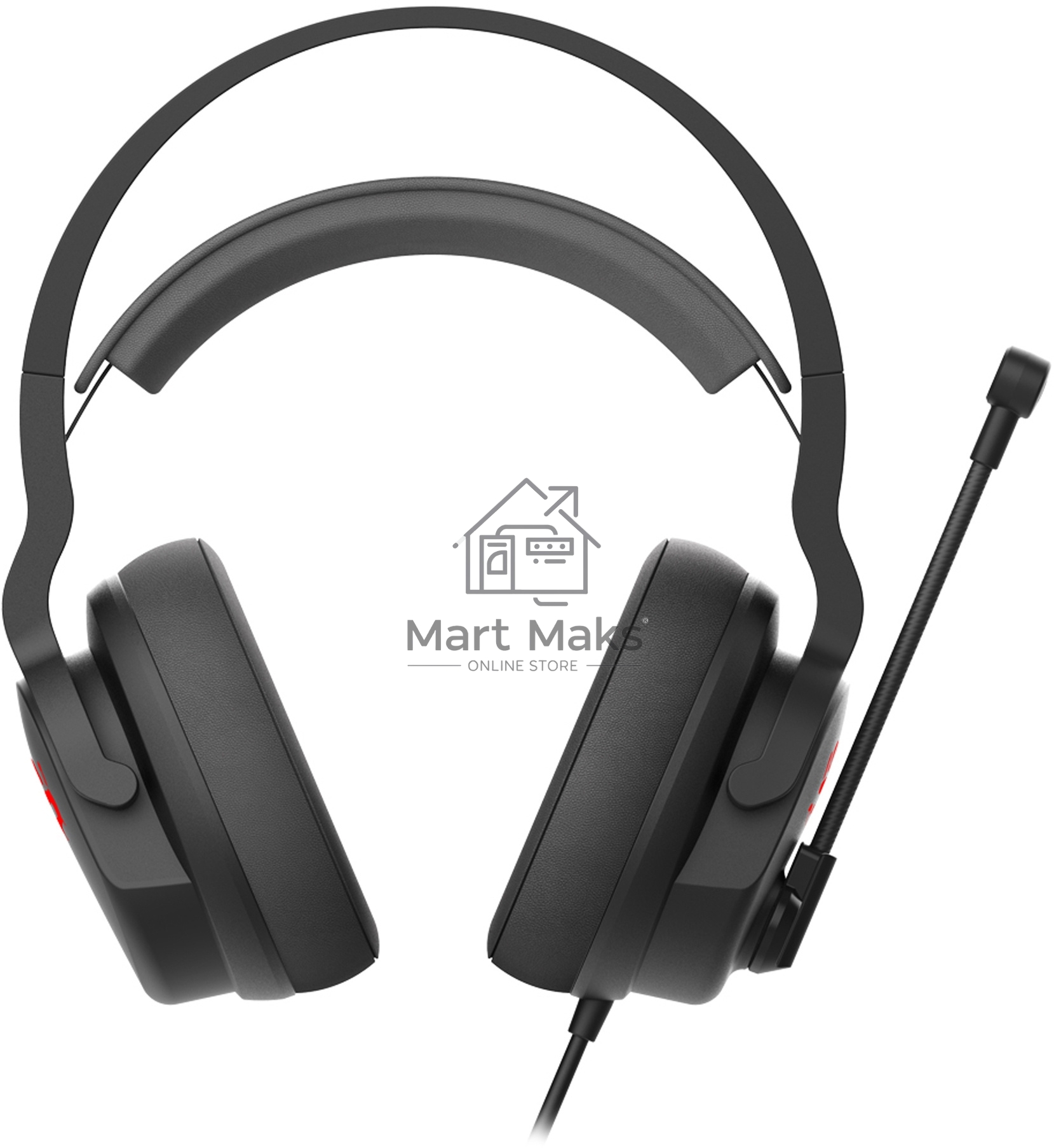 Наушники с микрофоном A4Tech Bloody G330p черный 2м мониторные оголовье (G330P)