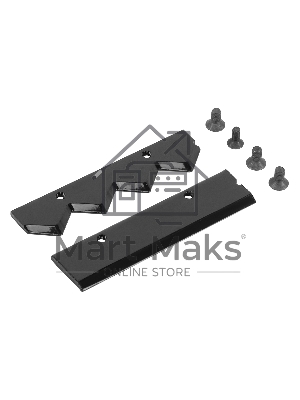 Нож шнека для грунта ER-300, диаметр 300мм, комплект 2 шт Denzel