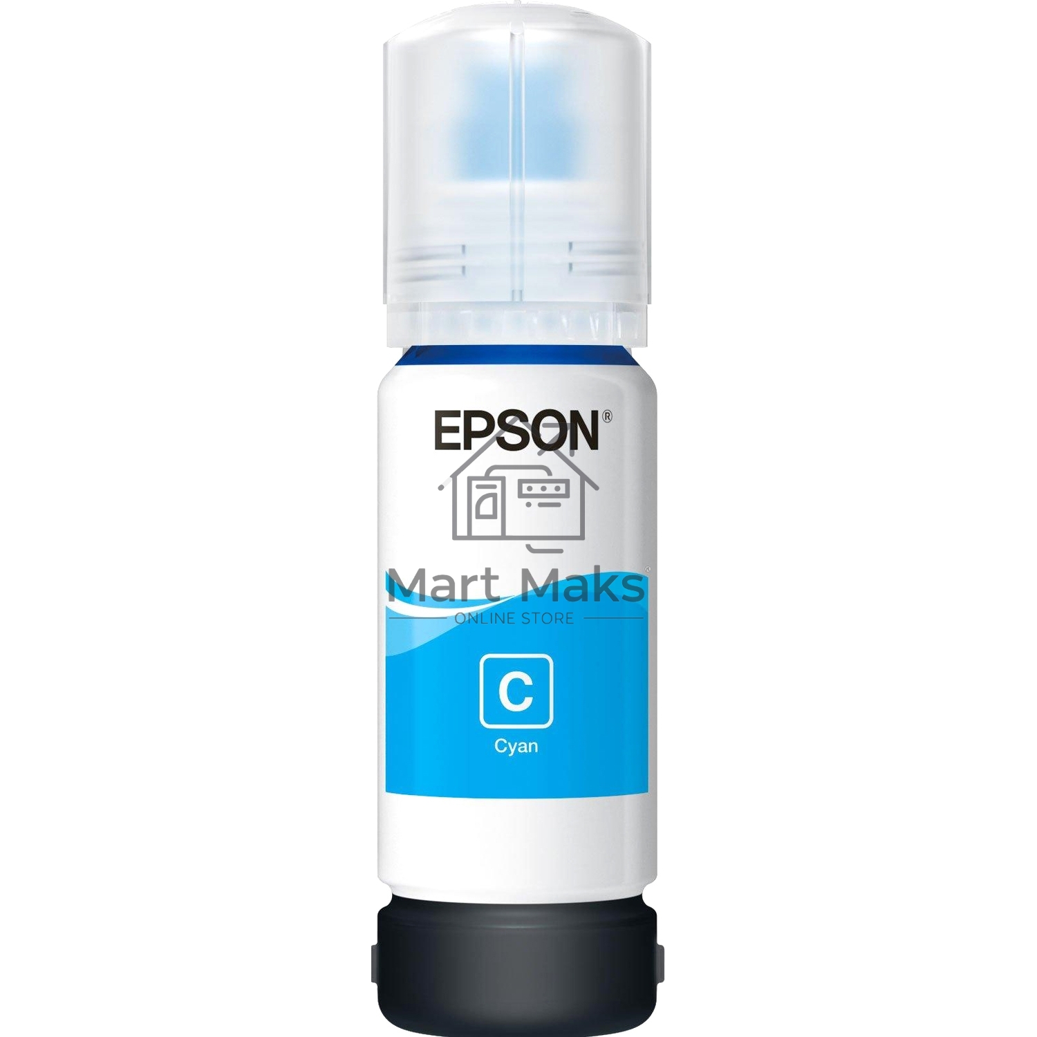 Чернила Epson 106C C13T00R240 голубой (70 мл) для Epson L7160/7180