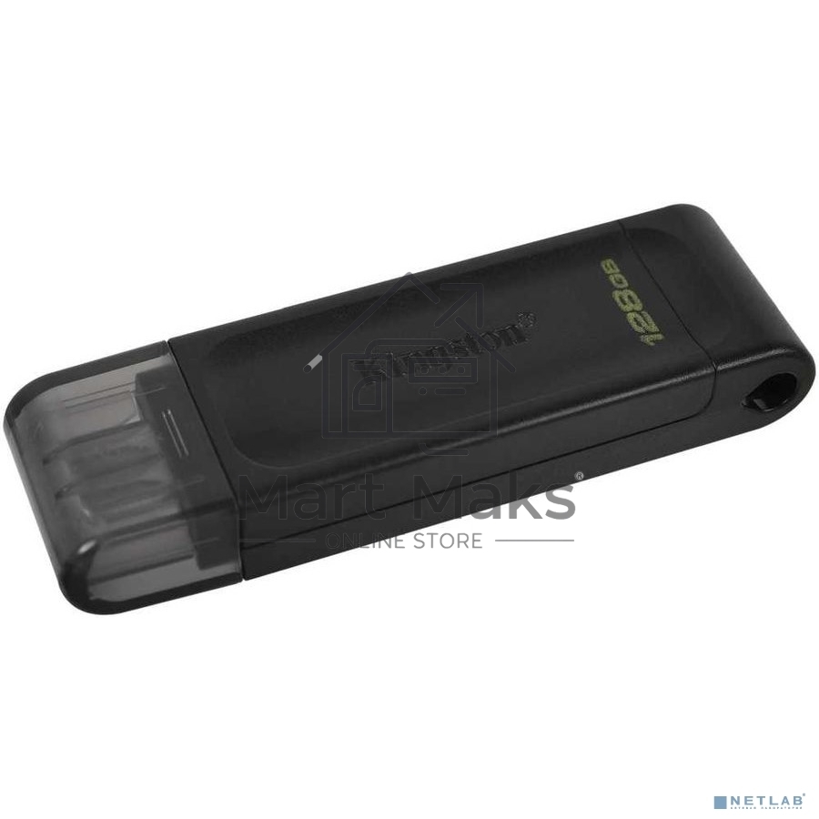 Флешка USB R/W R/W Kingston 128Gb DataTraveler DT70 <DT70/128GB>, USB-C 3.2 Gen 1