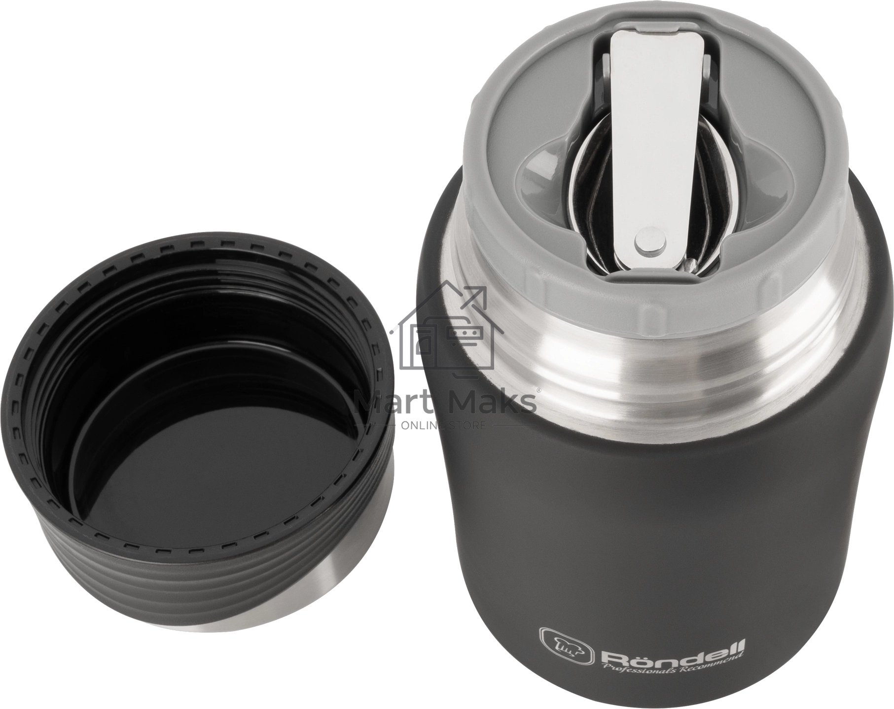 Термос для еды Rondell Walzer RDS-1303 (BK) черный