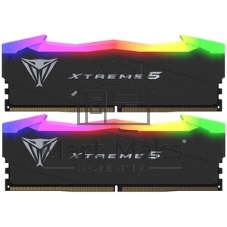Оперативная память Patriot Viper Xtreme 5, DDR5, 32GB (2x16GB), 7600MHz, CL36, DIMM, с радиаторами, черный
