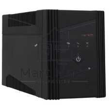 Источник бесперебойного питания SMARTWATT UPS UNI 450 черный 450/250 ВА/Вт, линейно-интерактивный, напольный, LED индикация, Shuko CEE7/4 - 2 шт.