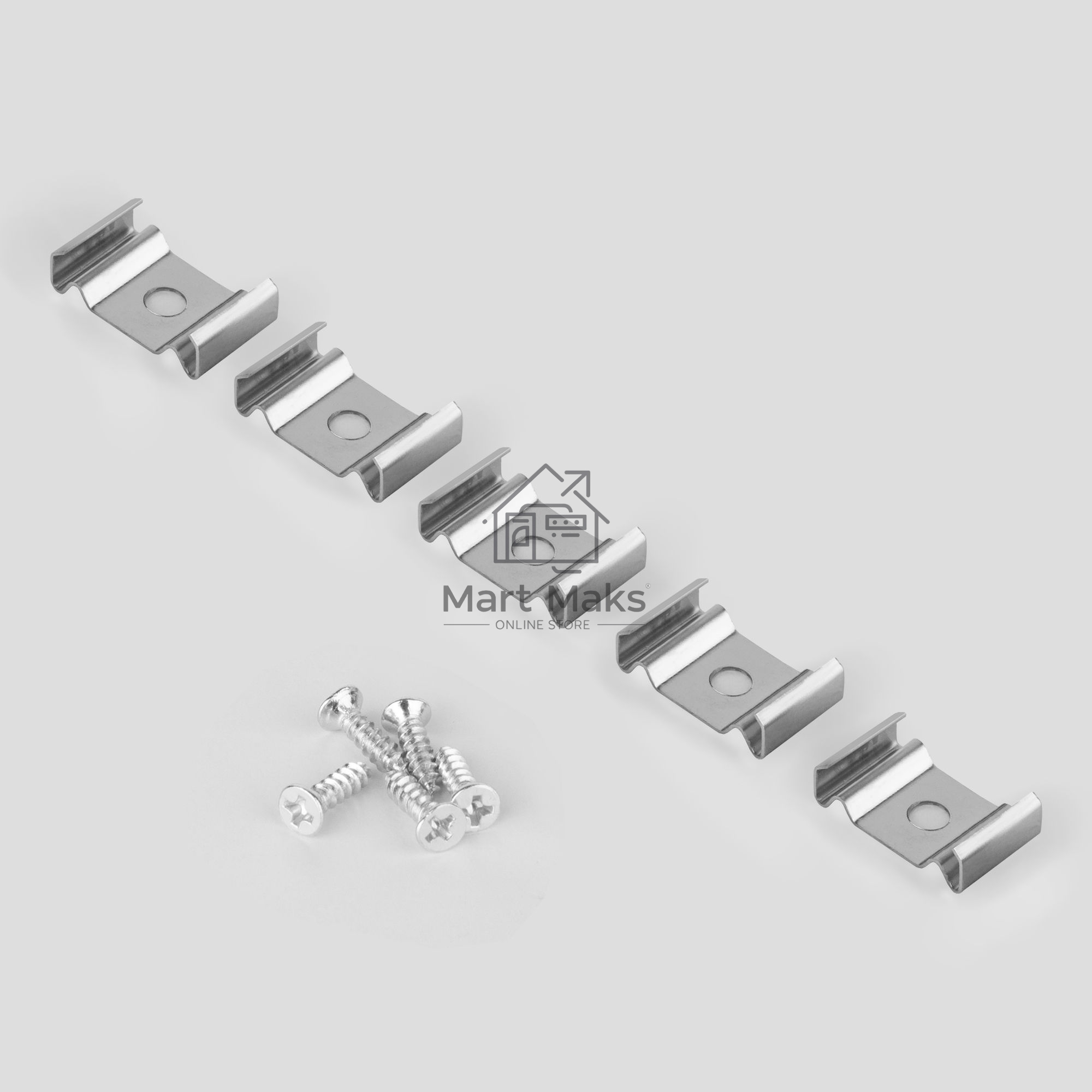 Клипса монтажная для гибкого профиля (5pcs) Clip LL-2-ALP012