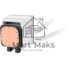 Система жидкостного охлаждения Thermaltake MAGFloe 360 Ultra Snow ARGB Soc-AM5/AM4/1200/1700/1851 белый 4-pin 30.6dB Al+Cu LCD Ret (CL-W433-PL12SW-A)