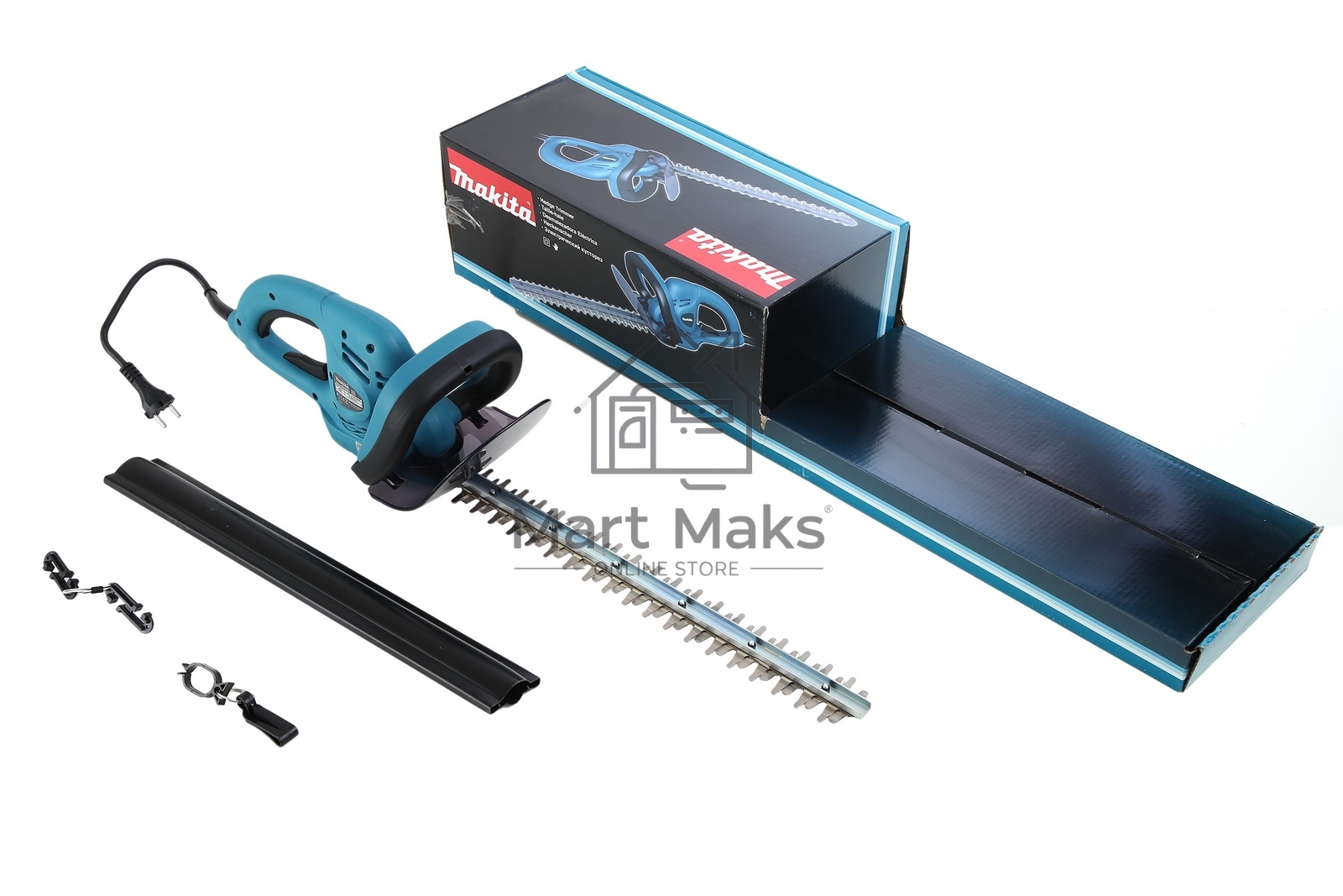 Электрический кусторез Makita UH4861 Кусторез,400Вт,нож-48см,рез-18мм,3.0кг,кор