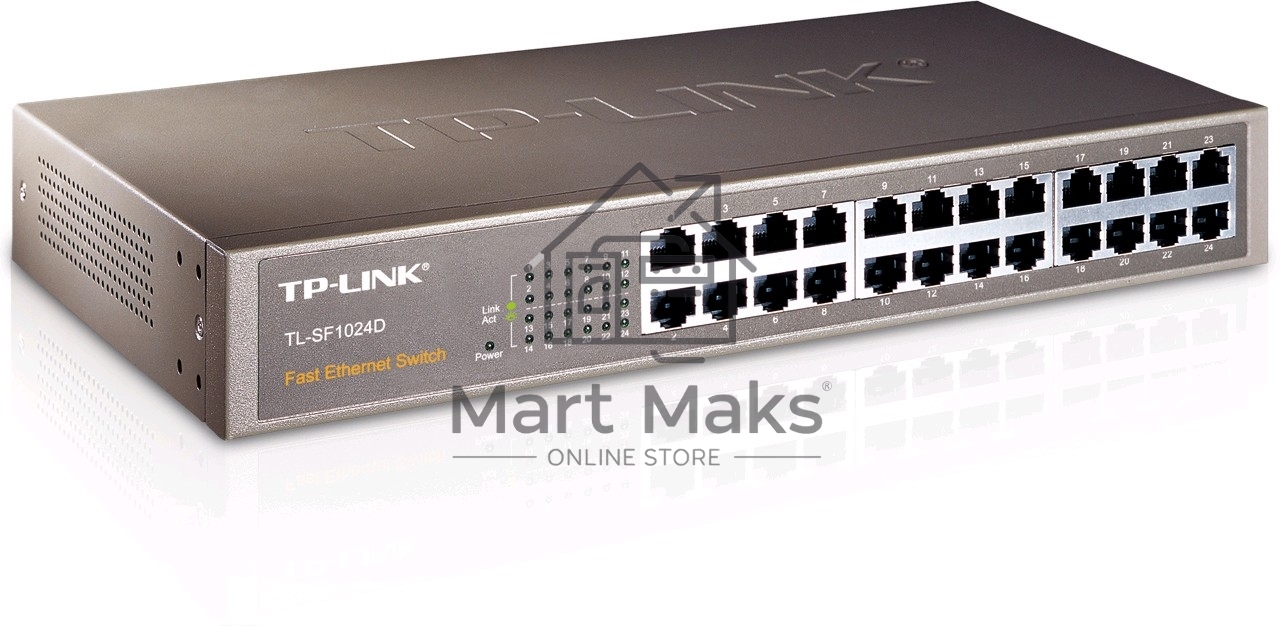 Коммутатор TP-Link SMB TL-SF1024D Коммутатор 24-port 10/100M Switch