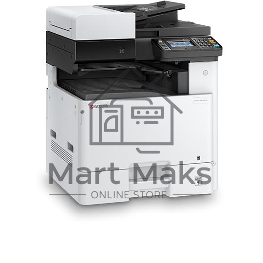 МФУ лазерный Kyocera Ecosys M8124cidn (1102P43NL0), A3, цветной, печ. до 24 стр/мин. (А4) до 12 стр/мин. (А3), скан. до 50 стр/мин., 1200 x 1200 dpi (печать) 600x600dpi (скан.), USB, RJ-45, NFC, Air Print, Mopria