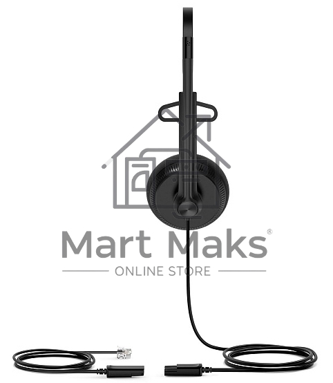 Гарнитура YEALINK YHS34 Lite Mono Моно, Проводная, HD звук, QD, RJ9, шт