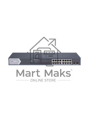 Коммутатор 16PORT 1000M POE DS-3E1518P-SI HIKVISION