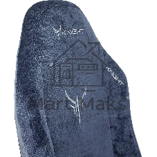 Кресло Knight N1 Fabric синий, ткань, 120 кг, механизм качания