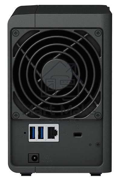 СХД настольное исполнение SYNOLOGY 2BAY NO HDD DS223