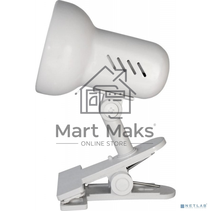 Лампа настольная CAMELION H-035 С01 60Вт 220В белый метал.
