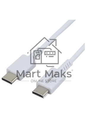 Кабель GoPower GP20TT Type-C (m)-Type-C (m) белый