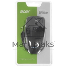 Мышь беспроводная Acer OMR150 черный, 1600 dpi, радиоканал, USB, кнопки - 6