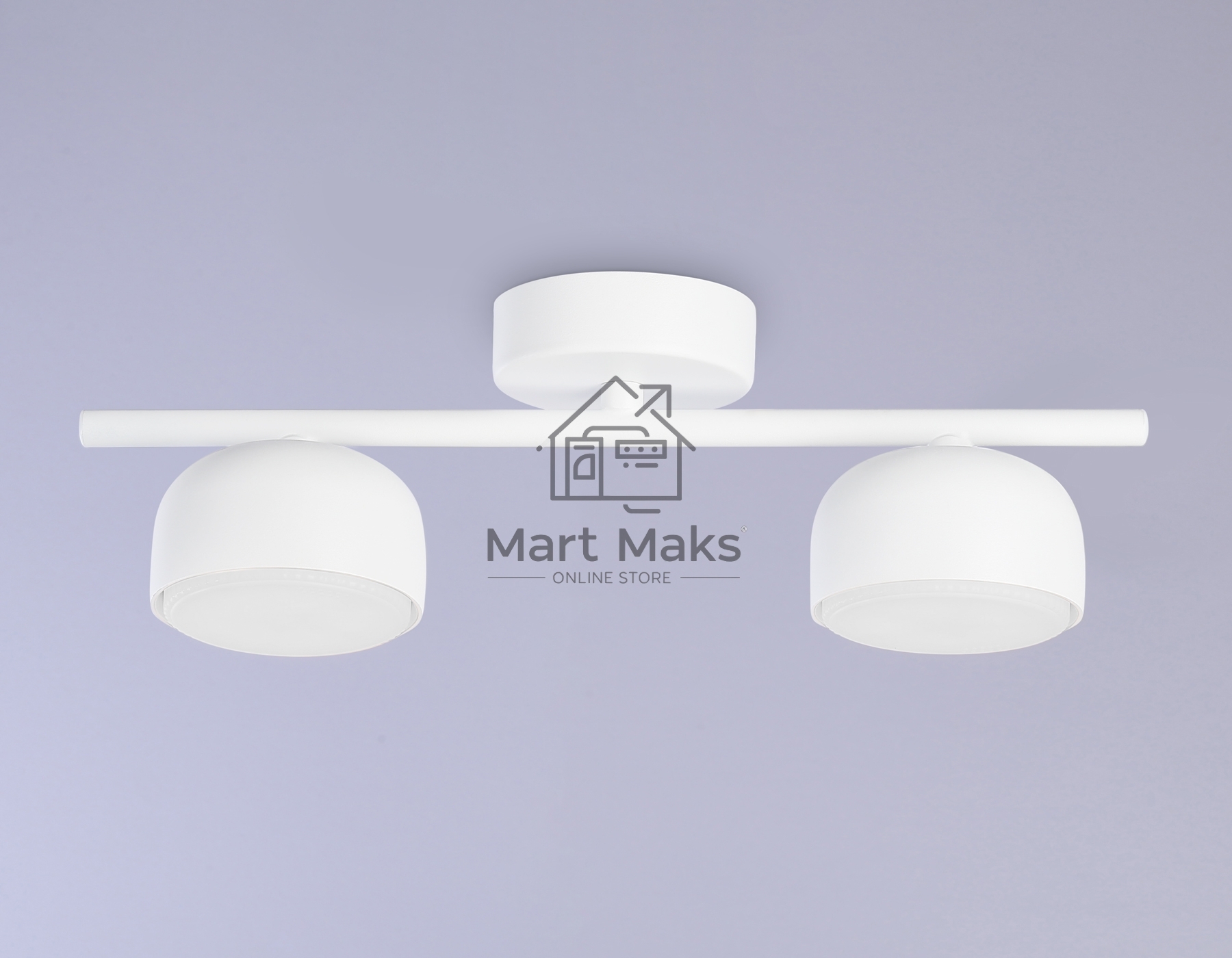 Светильник Ambrella light TN71022/2 WH белый GX53/2 max 12W 320*80*140