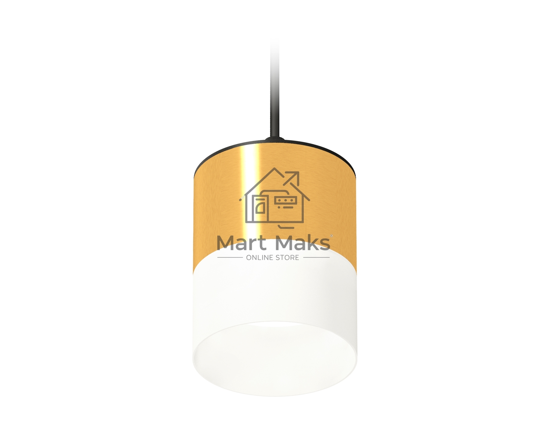 Светильник Ambrella Light XP8121026 PYG/FR/SBK золото желтое полированное/белый матовый/черный песок GX53 (A2333, C8121,N8402)