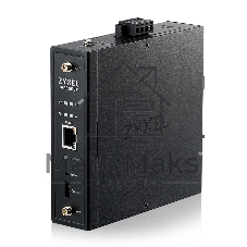 Точка доступа промышленная ZYXEL Wi-Fi 7 Industrial Access Point Zyxel NebulaFlex Pro IAP500BE, 802.11be (BE5100), MU-MIMO 2x2+2x2, external antennas (included), 1xLAN 2.5GE, PoE or dual power DC-input, DIN rail/wall mount
