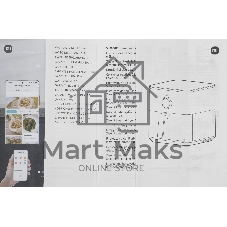 Аэрогриль Xiaomi Mi Smart Air Fryer 6.5L EU белый, 1800 Вт, 6.5 л, сенсор, 12 программ