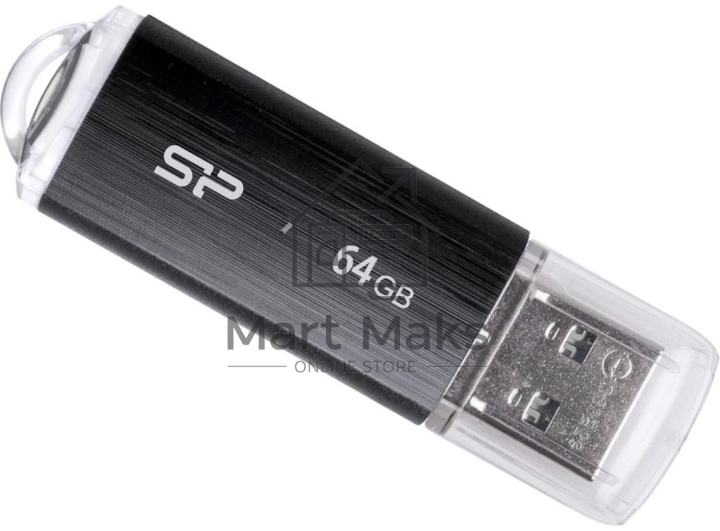 Флешка USB R/W Silicon Power R/W 64Gb Ultima U02 SP064GBUF2U02V1K USB2.0 черный
