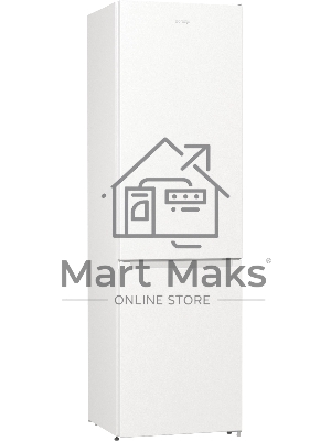 Холодильник Gorenje NRK6201PW4 белый двухкамерный 235/96л морозилка снизу
