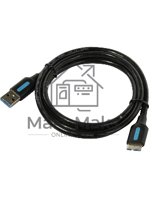 Кабель Vention USB 3.0 AM/micro B - 1м. Кабель Vention USB 3.0 AM/micro B - 1м.