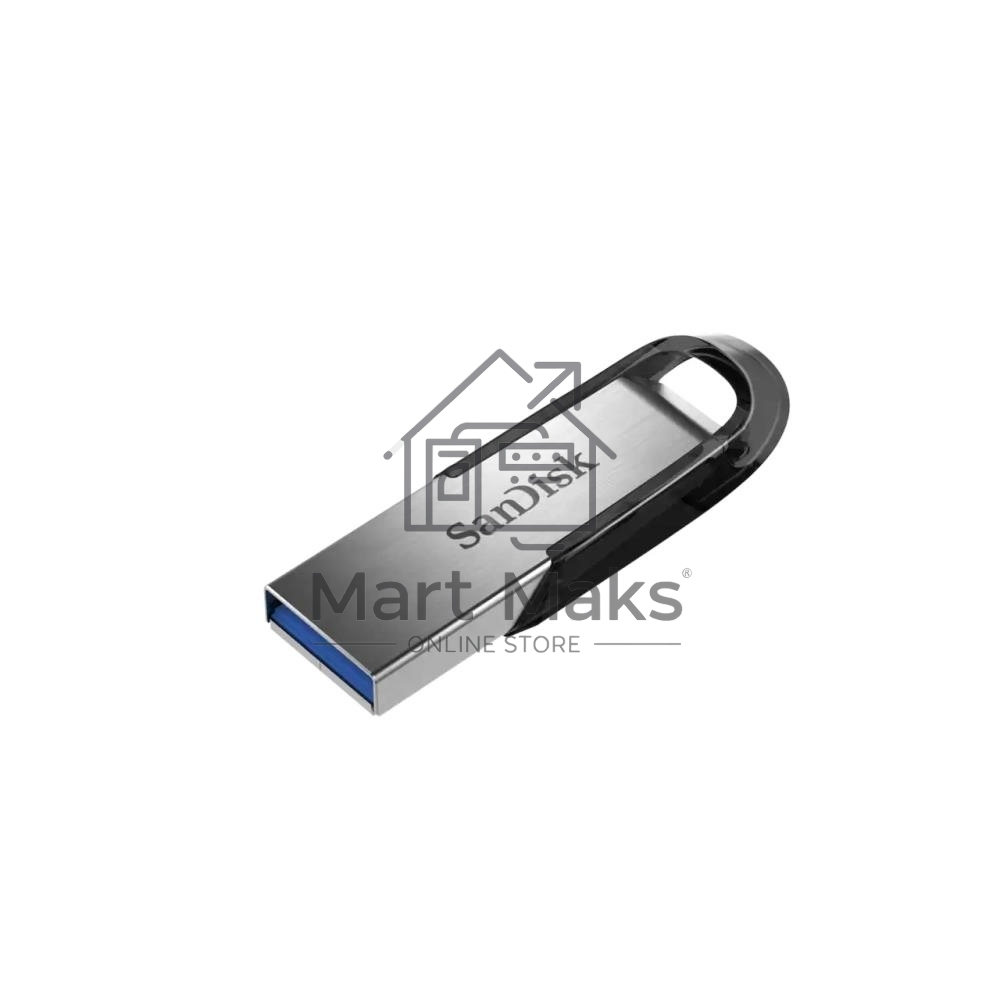 Флешка USB R/W R/W Sandisk 64Gb Cruzer Ultra Flair SDCZ73-064G-G46 USB3.0 серебристый/черный
