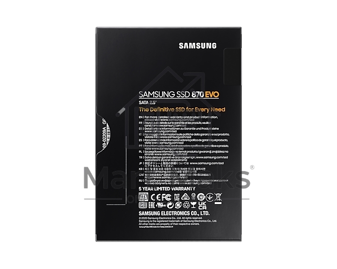 Накопитель SSD Samsung 4TB 870 EVO, V-NAND, 2.5