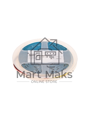 Лента светодиодная 24В, COB 14Вт/м, 512 LED/м, 6500К, 8мм, 5м, IP20 Rexant