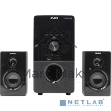 Акустическая система SVEN MS-2050 черный (2x12,5W + Subwoofer 30W, дерево, USB, SD, FM, ПДУ, Bluetooth)