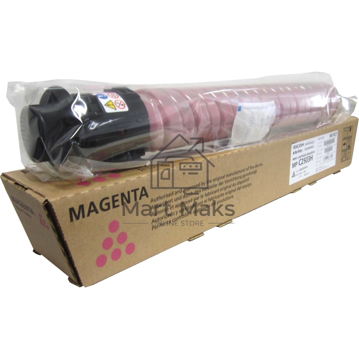 Картридж лазерный Ricoh type MPC2503H малиновый для Aficio MP C2003SP/C2503SP/C2003ZSP/C2503ZSP/C2011SP 9500 отпечатков