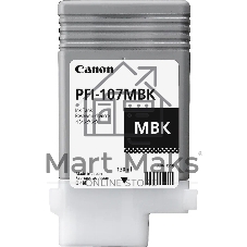 Картридж струйный Canon PFI-107MBK (6704B001) черный матовый (130 мл) для Canon iP F680/685/780/785