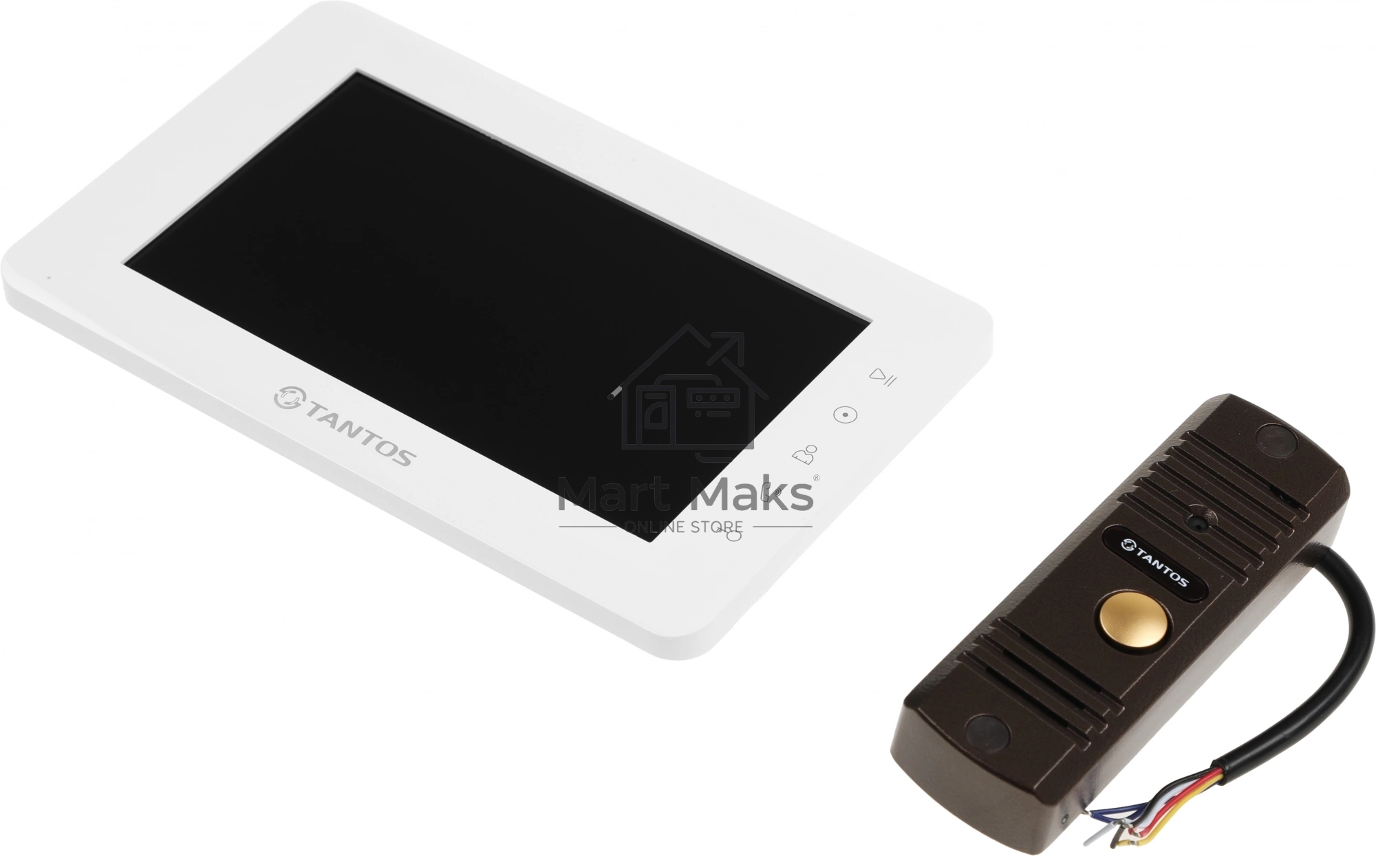 Комплект домофона Tantos Mia Kit белый