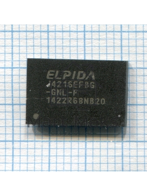 Микросхема оперативной памяти ELPIDA ED J4216EFBG-GNL-F DDR3L-RS