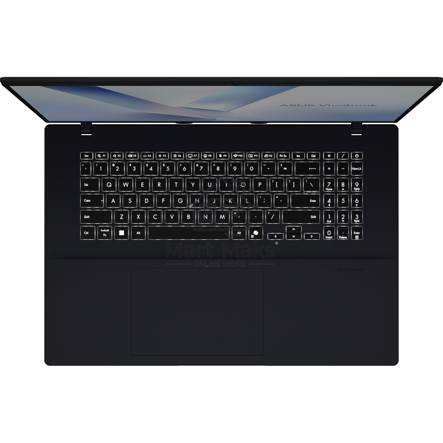 Ноутбук Asus Vivobook 18 M1807HA-S8025 Ryzen 7 260 16Gb SSD1Tb AMD Radeon 18.4