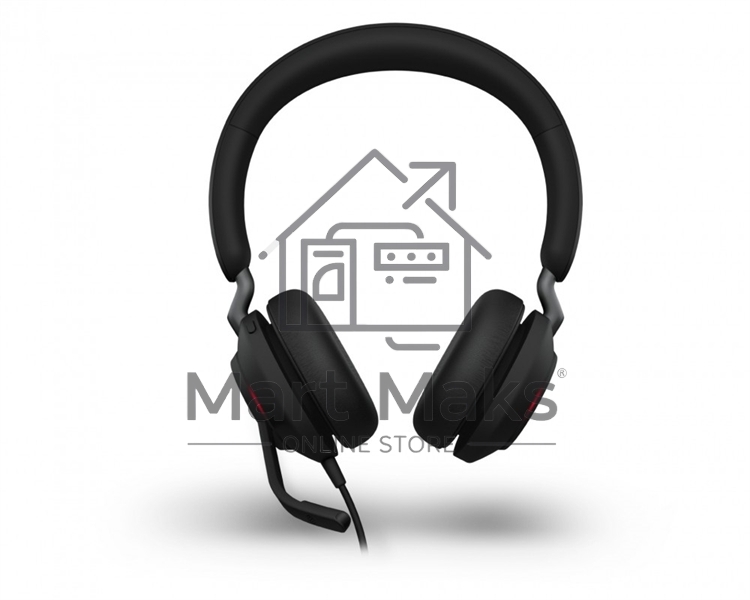 Наушники с микрофоном Jabra Evolve2 40 черный накладные USB оголовье (24189-999-999)