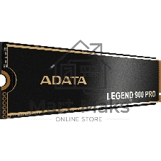 Накопитель SSD ADATA LEGEND 900 PRO, 4Tb, PCIe 4.0 x4, M.2 2280, NVMe, R/W 7400/6500, с радиатором