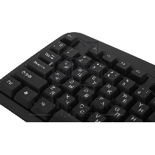 Клавиатура проводная Defender Office HB-910 RU, USB, черный