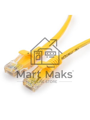Патч-корд UTP Cablexpert PP12-30M/Y кат.5e, 30м, литой, многожильный (желтый)