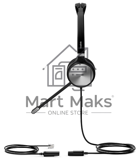 Гарнитура YEALINK YHS36 Dual Дуо, Проводная, HD звук, QD, RJ9, шт
