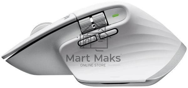 Мышь беспроводная Logitech MX Master 3s светло-серый, 8000 dpi, радиоканал, Bluetooth, USB, кнопки - 7
