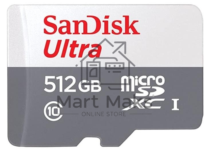 Карта памяти SANDISK MICRO SDXC 512GB UHS-I SDSQUNR-512G-GN3MN